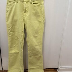 Women's Yellow Jeans